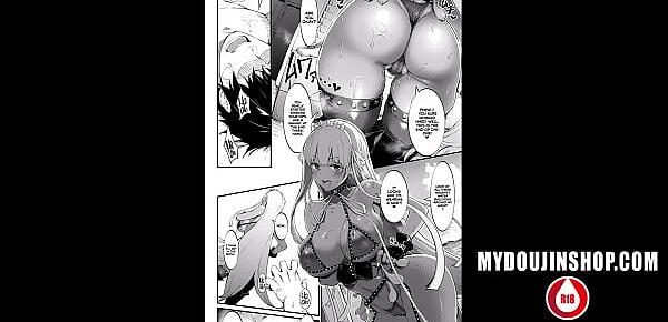  MyDoujinShop - Anime Girl Shows of Her Big Tits Falling Out of a Bikini ~ Almost Transparent UO Denim Fate Grand Order Hentai Comic